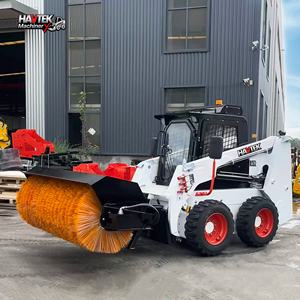 Mini chargeuse compacte à vendre prix d'usine chargeur abordable chargeuse compacte meuleuse de souche et <span class=keywords><strong>tracteur</strong></span> à moteur à godet de mélange - Product Image 6