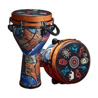 Djembe africain accordable de 12 pouces, instrument de percussion portable mini pour enfants et adultes, fourniture d'usine, OEM, ODM, vente en gros