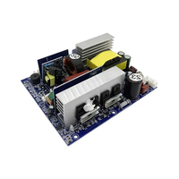 Convertisseur solaire à onde sinusoïdale pure DC12V/24V/48V vers AC220V 300W/500W, convertisseur de courant pour voiture, convertisseur de courant domestique AC110~220V