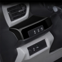 Pour Suzuki SWIFT 2024 2025 noir brillant Style en Fiber de carbone ABS voiture phare réglage interrupteur bouton de commande couverture accessoires