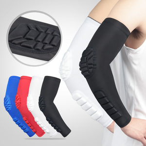 Protège-bras en nylon et spandex respirant anti-collision personnalisé pour le basketball, le tennis, la course à pied et les sports - Product Image 1