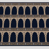 Modern Mosque Design PP Prayer Carpet Muslim Prayer Rug Mosque Floor Mat in Different Colors