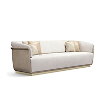 Ensemble de canapés modulaires YUANCHANG, canapé-lit en cuir artificiel, design modulaire, pieds en acier inoxydable, garantie de 3 ans