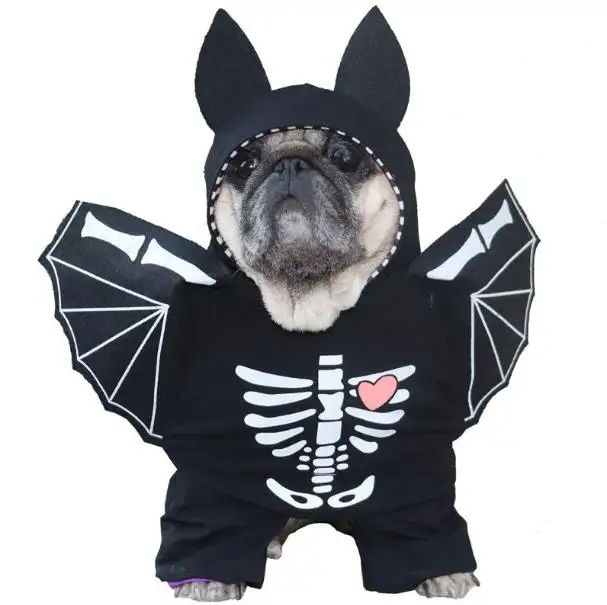 large small top baby best funny doggy accessories outfits wing pet clothes dog halloween costume