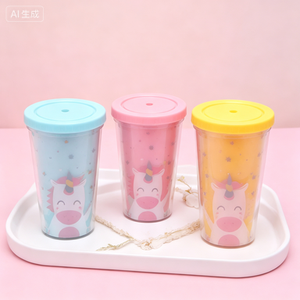 Plastic Disposable Plastic <b>Cups</b> Promotional Custom Personalized 16Oz Stadium Plastic Black PET <b>Cup</b> for <b>Cold</b> Drink Made in China - Product Image 2