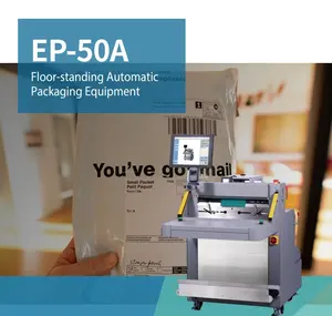 HPRT Ecommerce Fulfillment System Desktop Pre-opened Roll Bag PE Poly Packing Sealing Machine Auto Bagger