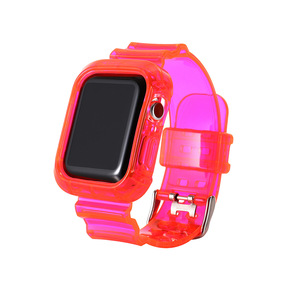 For <span class=keywords><strong>Apple</strong></span> <span class=keywords><strong>Watch</strong></span> 4/5 generation iwatch silicone tpu integrated protective shell protective case band straps - Product Image 6
