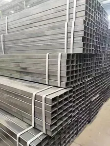 Hızlı teslimat bs 1 1/2 inç galvanizli dikdörtgen/kare çelik boru/sera için tüp yapısı