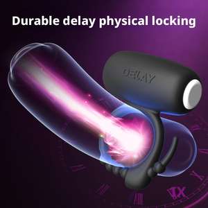 Anpassen von Sexspielzeug für männliche Cockring Juguetes Sexuales Vibrator Cockring Adult Toys Penis Ring Sextoys Silikon Delay Ring - Product Image 5