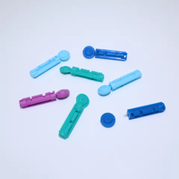 Lancettes sanguines stériles jetables médicales à torsion 21G 23G 26G 28G 30G