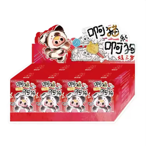 Boîte Mystère Officielle de Peluches Série Bébé Trois Chats et Chiens - Ensemble Scellé Original de 8 Boîtes, Boîte Mystère Thème Animaux Kawaii en Stock - Product Image 1