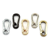 Porte-clés anti-perte HP Creative pour homme, en alliage de zinc, étanche, durable, de haute qualité, avec mousqueton à ressort, à accrocher à la ceinture, pour l'extérieur