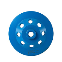 Disque de meulage diamanté PMS 125/150/180 mm de diamètre pour meuleuse d'angle, pour sols en béton et granit