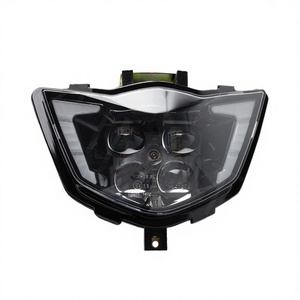 Pièces de moto pour Yamaha <span class=keywords><strong>WR</strong></span> <span class=keywords><strong>125</strong></span> WR125 <span class=keywords><strong>X</strong></span> R 2009 - 2016, phare LED à 4 yeux, phare avant, projecteur, moto, faros - Product Image 1