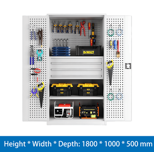 Gabinete de Herramientas Multifuncional de Doble Puerta y Paredes Gruesas, Utilizado en Talleres de Reparación de Accesorios Automotrices - Product Image 2