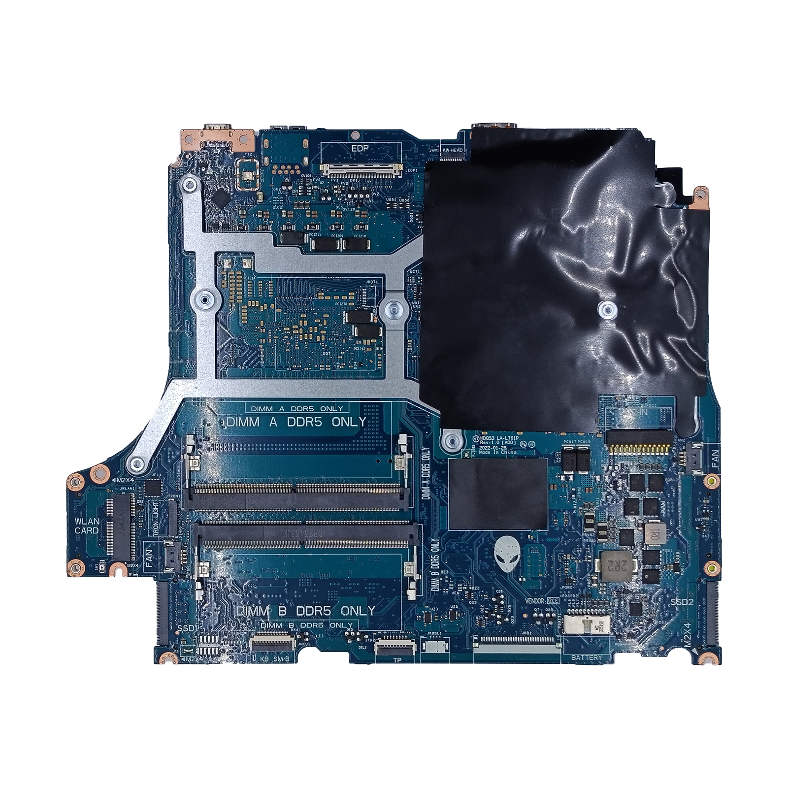 Original Dell Alienware M17 R5 Motherboard R9-6900HX RTX 3080 Ti