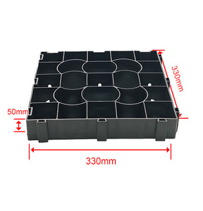 Alto a nido d'ape nero HDPE Geocell vialetto di rinforzo per la strada ghiaia stabilizzatore griglia muro di contenimento terrapieno - Product Image 2