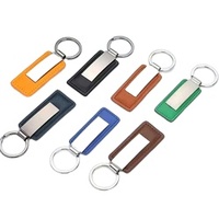 Porte-clés en métal de luxe pour voiture, fabriqué par le fabricant, porte-clés personnalisé en cuir PU pour hommes, produit haut de gamme pour une utilisation promotionnelle