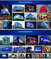 Écran LED vidéo extérieur pour publicité, étanche IP65, haute luminosité, P4 P5 P6 P8 P10mm, affichage LED 3D VR