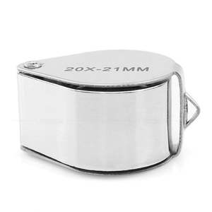 แว่นขยายแบบพกพา กำลังขยาย 30X 20X 10X ขนาด 21 มม. สำหรับช่างอัญมณี แว่นขยายทองคำ แว่นขยายสำหรับร้านขายเครื่องประดับ - Product Image 3
