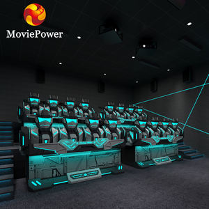 Simulateur de théâtre de vol à œil nu multifonctionnel du système 9D de projection de multimédia d'équipement de cinéma de vol avec les sièges faits sur commande - Product Image 2