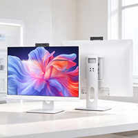 Ordinateur de bureau tout-en-un OEM 23,8 pouces blanc, processeur Core i5, 8 Go de RAM, SSD 512 Go, monobloc, pour l'école et l'éducation