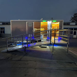 Toilettes mobiles de luxe écologiques et durables en acier inoxydable, installation facile, accès pour personnes à mobilité réduite, toilettes extérieures VIP - Product Image 2