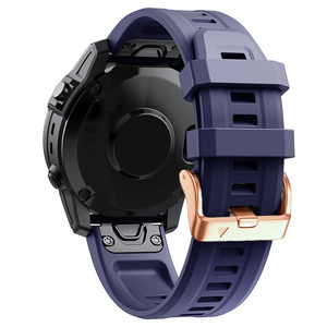 <span class=keywords><strong>Bracelet</strong></span> de montre en caoutchouc souple de 20 mm pour <span class=keywords><strong>Garmin</strong></span> <span class=keywords><strong>Fenix</strong></span> <span class=keywords><strong>7S</strong></span>, remplacement d'usine, <span class=keywords><strong>bracelet</strong></span> respirant, <span class=keywords><strong>bracelet</strong></span> en silicone sportif - Product Image 6