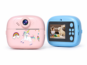 Digitale Sofortbild-Minikamera für Kinder mit CMOS-Videofunktion, Geschenkidee für Kinder, Druckt Fotos auf MicroSD-Karte, aus Kunststoff - Product Image 1