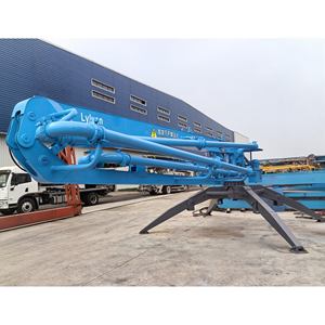 JIUHE, Venta Caliente, Suministro de Fábrica China, HGY, Pluma Extensible para Hormigón de 15m 17m, Pluma Móvil Tipo Araña para Colocación de Hormigón - Product Image 1