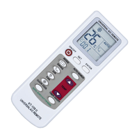 Télécommande universelle de remplacement pour climatiseur KT-109 II avec code fixe, matériau ABS blanc, infrarouge, 2 piles AAA