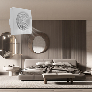 SEICOI 4 Inch Small Size Exhaust <b>Fan</b> Ventilation High Speed Bathroom Extractor Kitchen <b>Fan</b> - Product Image 3