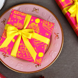 Papel de regalo de pastel de grado alimenticio de lujo de 80GSM, decoración elegante para fiesta de cumpleaños para presentación de postres - Product Image 5