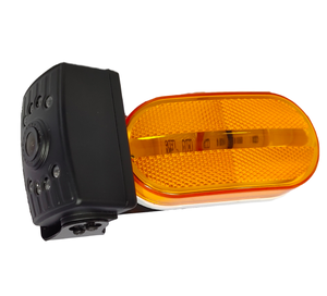 Caméra de vue latérale pour camping-car avec lumière LED de qualité HD pour camion Bus de camping-car, étanche, Vision nocturne IR - Product Image 1