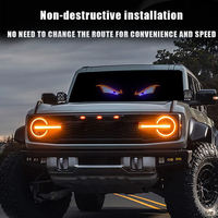 Nouveau lancement universel série Bus pare-brise diable oeil écran LED matrice panneau LED affichage diable EyeCarTruck tout-terrain SUV lumières