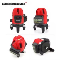 Newbeat 5 lignes niveau Laser de batterie pour mur de construction détecteur de niveau Laser rotatif 3D vert