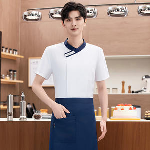 เสื้อแจ็กเก็ตเชฟสำหรับผู้ชายเสื้อโค้ทใส่ทำงานสำหรับร้านอาหารเบเกอรี่ - Product Image 2