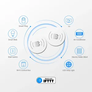 Étiquette NFC étanche <span class=keywords><strong>BroadLink</strong></span> NXP NTAG215, fonctionne sur métal, contrôle par application, déclenche les appareils domotiques, scènes, compatible IFTTT - Product Image 1