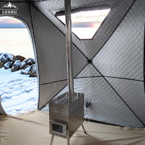 Bivvy étanche pour Camping Av-Yumuq 240 traîneau isolé vis pisciculture <span class=keywords><strong>carpe</strong></span> personne neige maison <span class=keywords><strong>de</strong></span> <span class=keywords><strong>pêche</strong></span> facile à transporter Sauna - Product Image 3