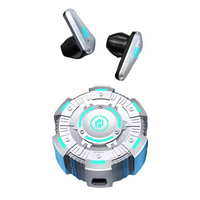 Écouteurs intra-auriculaires X35 TWS LED pour jeux, Bluetooth V5.3, faible latence 65ms, basses stéréo, suppression du bruit ENC