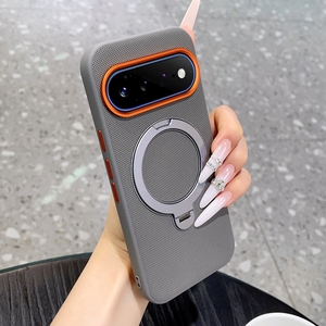 เคสโทรศัพท์หนัง PU ลายเพชรหรูหรา พร้อมแม่เหล็ก สำหรับ Google Pixel 11 9 10 Pro XL แบบ 360 องศา °   ฝาครอบป้องกันแบบมีขาตั้ง - Product Image 4