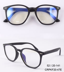 高級クラシック多角形フレームアンチブルー光線遮断レンズ光学メガネ - Product Image 6