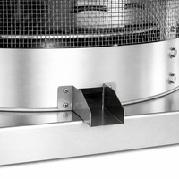 Ventilateur centrifuge à aspiration ascendante 5200 CFM pour l'extraction des fumées de cuisine, idéal pour les camions de restauration et les restaurants, disponible en version OEM