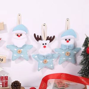 Creative Handmade High Quality Circle Plush Keychain Pendant <b>Christmas</b> Eve Gift for Students - Product Image 1
