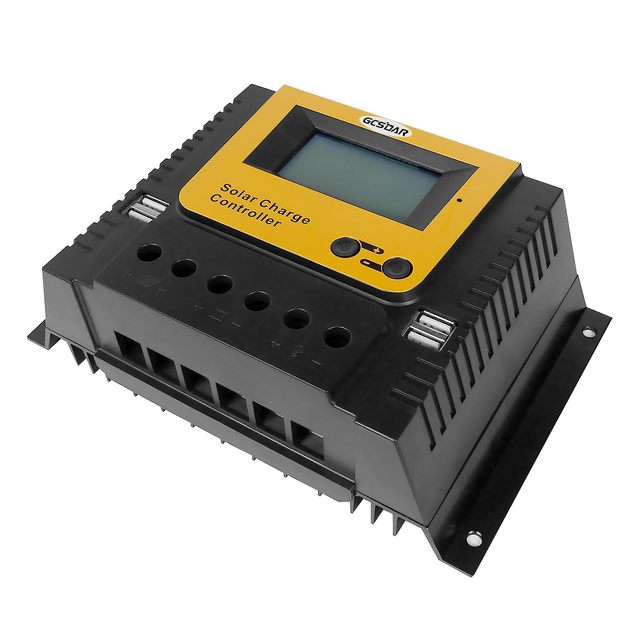 Waterproof Solar Controller 80a 12v Intelligent Pwm Adjustable Solar Charge Controllers