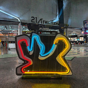 カスタムレーシングマンケイブLEDネオンアクリルサイン ルサイル国際サーキット DC電源 多色点滅装飾サイン - Product Image 2