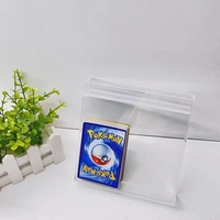 Vitrine d'exposition empilable moderne et vintage en acrylique magnétique pour booster box