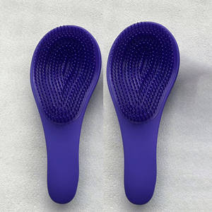 Vente chaude Rose Or Violon Forme Long Manche Démêlant Humide Coussin Rond Caractéristique <span class=keywords><strong>pour</strong></span> <span class=keywords><strong>Cheveux</strong></span> Bouclés et Brosse À <span class=keywords><strong>Cheveux</strong></span> Enchevêtrés - Product Image 4