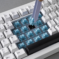 AKKO 5075B Plus 75% ISO Layout Gasket Mount PBT Doubleshot Keycaps mekanik nirkabel Keyboard