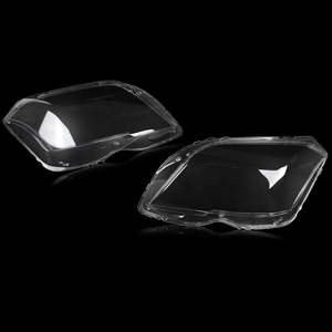 Cubiertas de Faros para Mercedes-Benz GLK, Lentes de Plástico Transparente 2013-2015, Fijación con Tornillos, Izquierdo y Derecho - Product Image 1